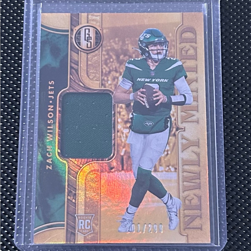Zach Wilson Jets RC Patch /299